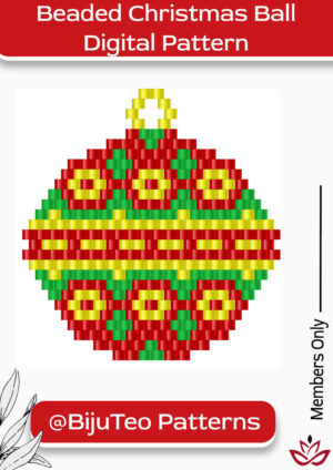 Digital Downloadable Christmas Decorative Ball.