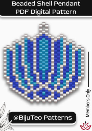 Beaded Shell PDF Digital Pattern